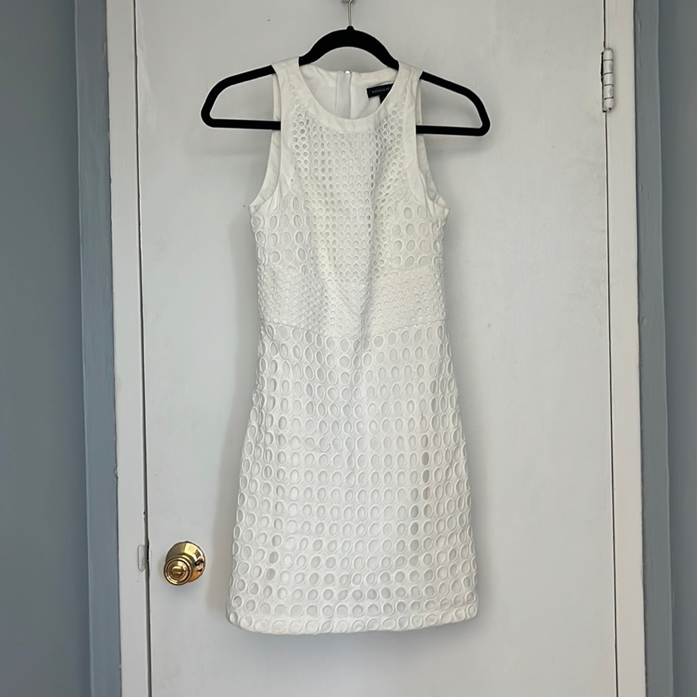 White Banana Republic summer dress